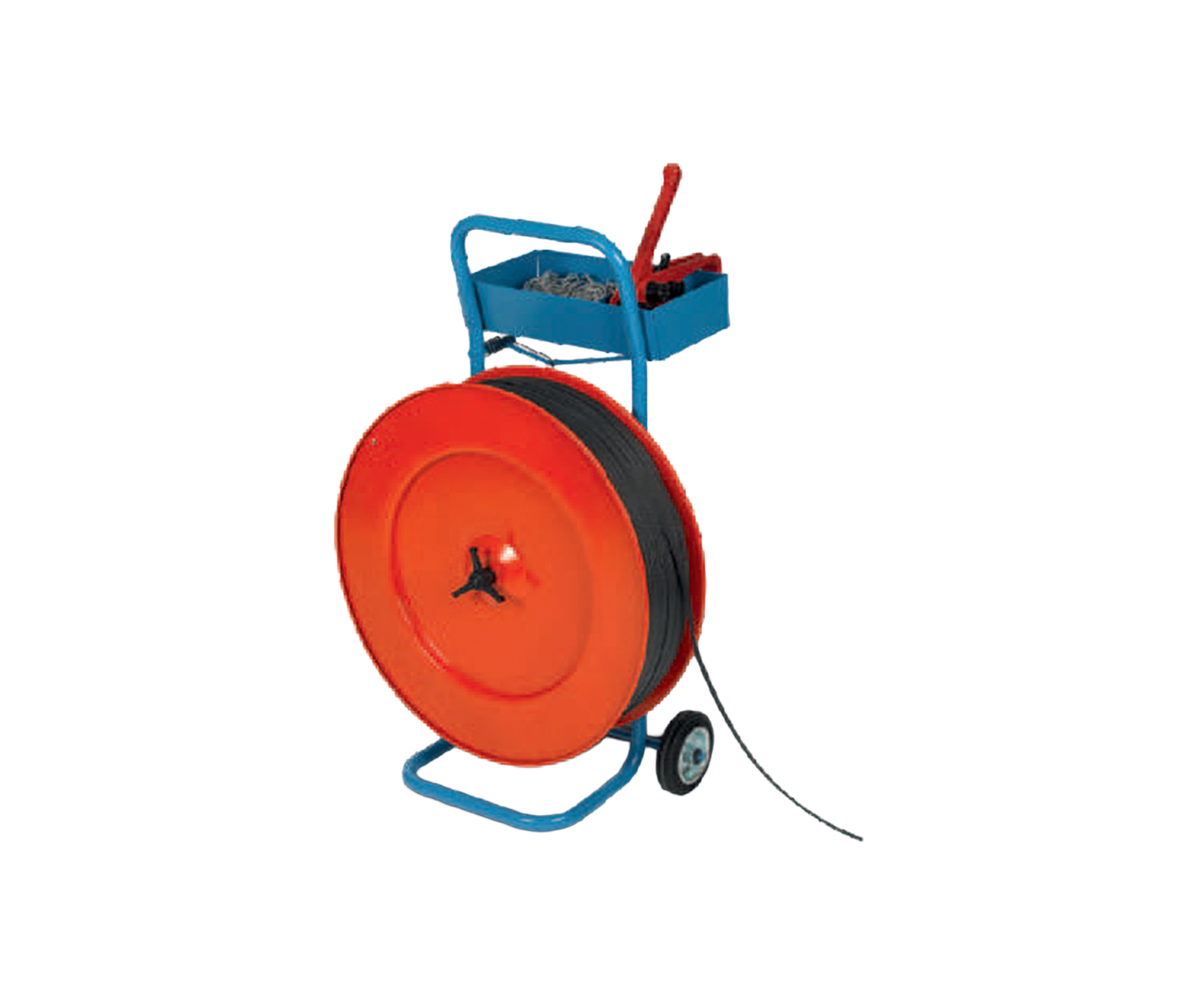 Abrollwagen Umreifungsband